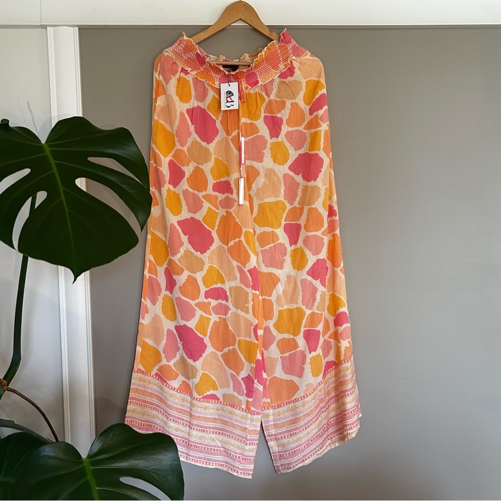 AMERICA & BEYOND | Lightweight wide leg pant | Beach cover up
